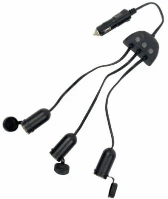 12-Volt Triple Socket Power Pod Adapter