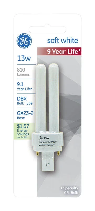 13-Watt Double Biax CFL Replacement Light Bulb