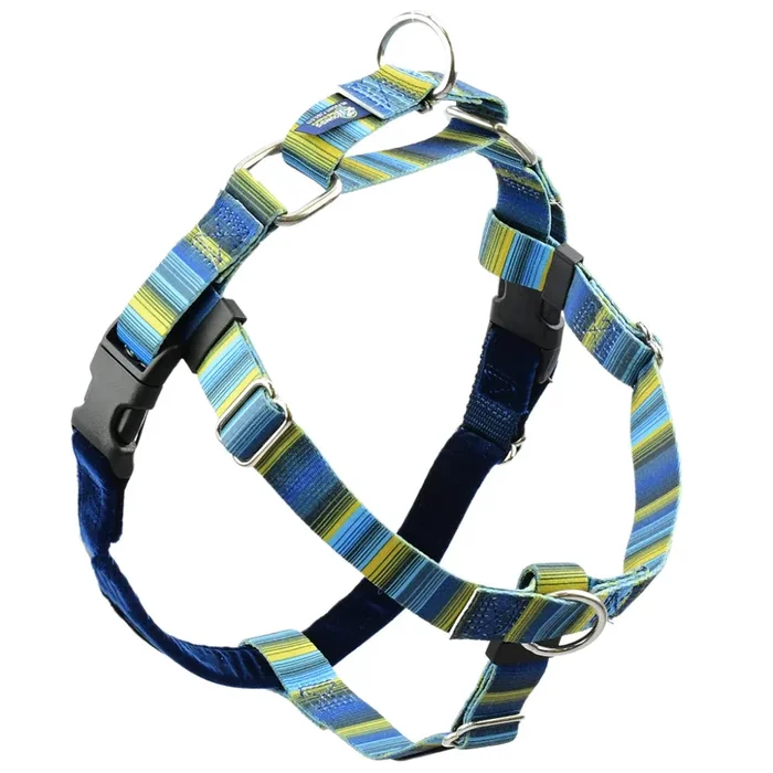 2 Hounds Design Freedom No-Pull Dog Harness – Medium 1″ x 24-28″ – Clyde