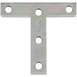 2-Pk., 3 x 3-In. Zinc “T” Plate