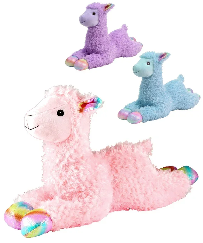 24″ Jumbo Plush Llama, Assorted Colors