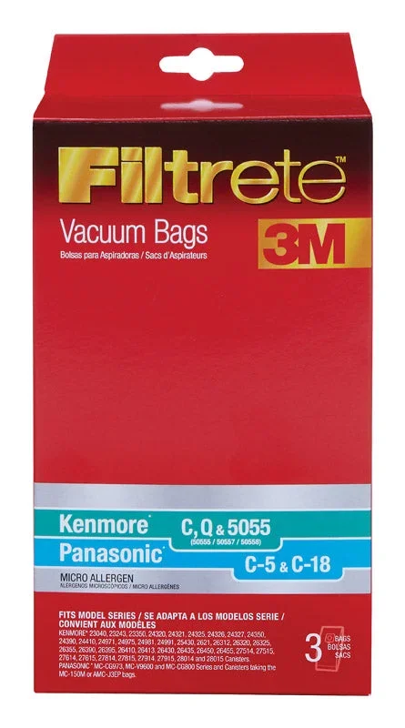 3M Micro Allergen Filtrate Vacuum Bag (Pack of 3)