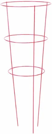 42 PROMO TOMATO CAGE RED 42X14 3RING3LEG