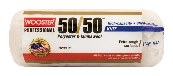 50/50 ROLLER COV9″1-1/4