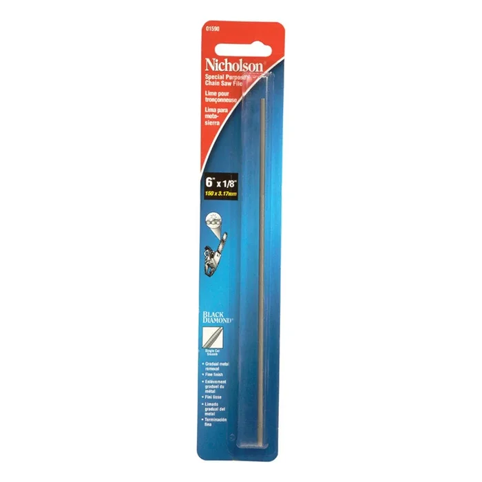 6 in. L High Carbon Steel File 01590 23781