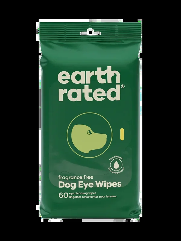 60CT Earth Rated Dog Eye Wipes