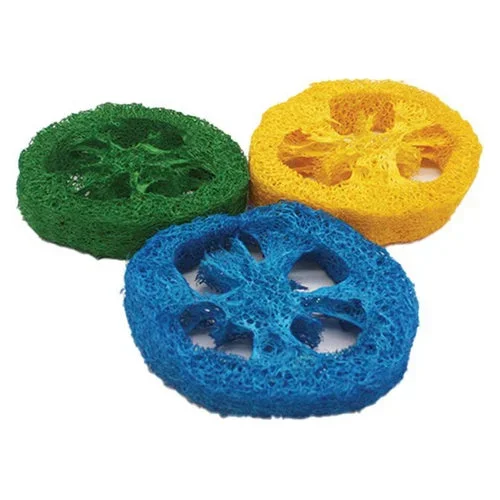 A&E Cage Company, AE Cage Company Nibbles Loofah Slice Chew, 3 count