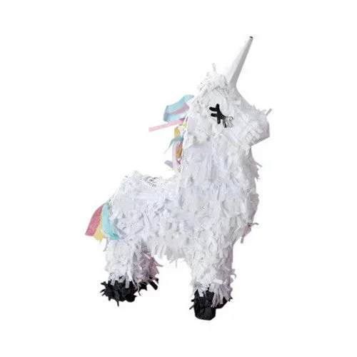 A&E Cage Company, Happy Beaks Prefilled Pinata Foraging Bird Toy Unicorn, 1 Count / 2.2 Oz