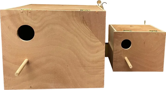 A&E Cage Company Nest Box Cockatiel – 10.625 X 9 X 11 In
