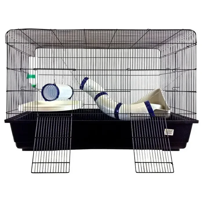 A & E Cages Deluxe Ferret Kit w/Tubes 39In X 21 in