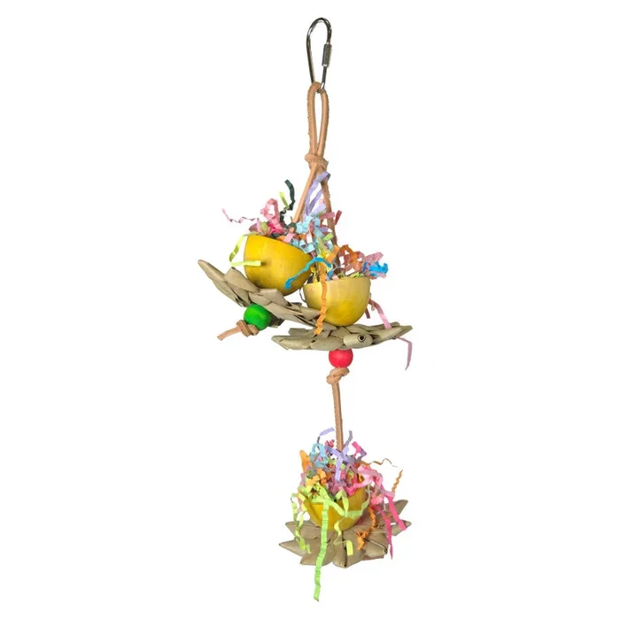 A&E Cages Happy Beaks Dazzling Daisies Hanging Bird Toy