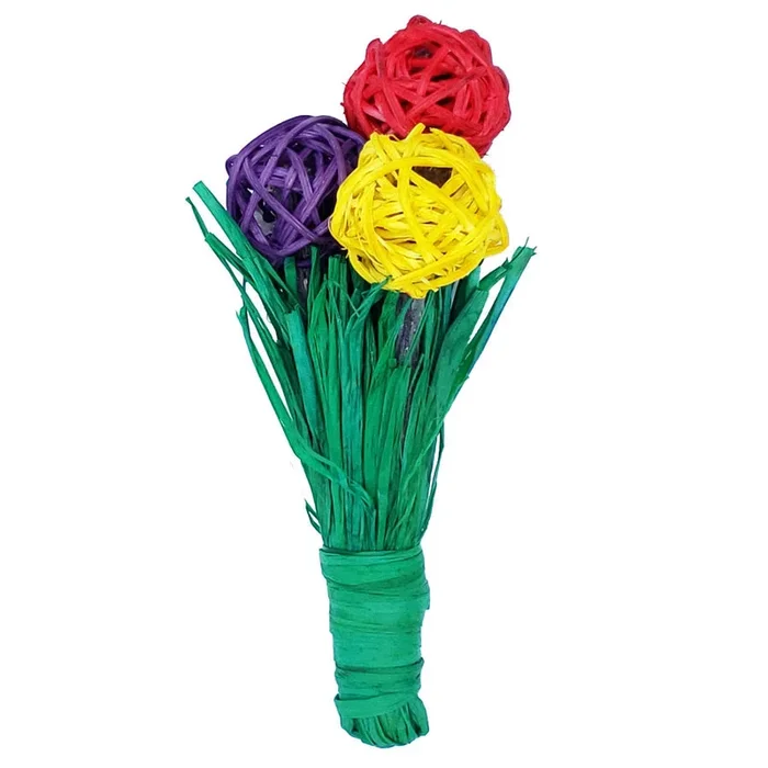 A&E Cages Nibbles Chewy Blooms Small Animal Chew Toy