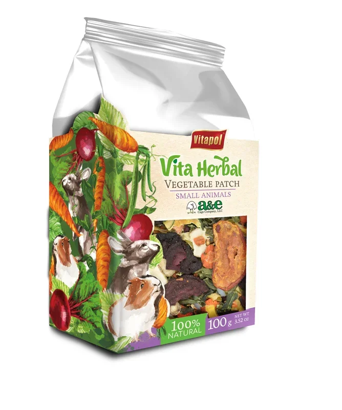 A&E Cages Vitapol Vita Herbal Vegetable Patch 3.52 oz.
