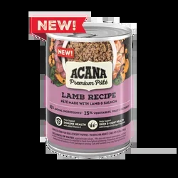 Acana Adult Grain Free Pate Lamb Wet Dog Food (12.8oz)