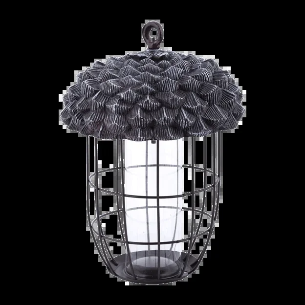 Acorn Caged Silo Bird Feeder