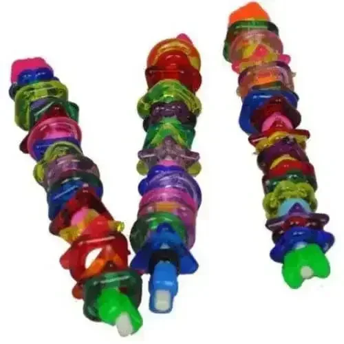 AE Cage Company Happy Beaks Acrylic Things and Lolly Pop Foot Toy
