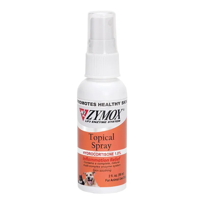 Aerosol tópico Zymox con hidrocortisona, 2 oz