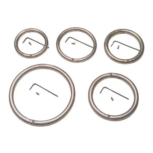 Agripro Enterprises, Bull Ring Brass 3 X 5 16 Inch, 1 Count