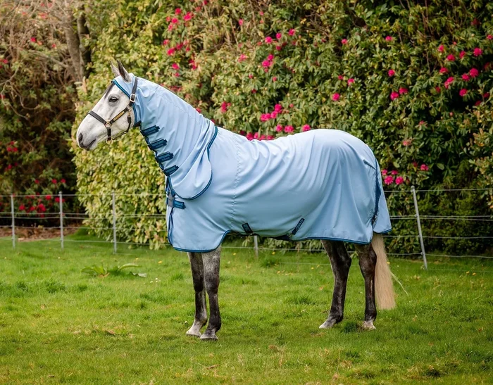 Amigo Ripstop Hoody Horse Fly Sheet – Lightweight, UV & Insect Protection with Integrated Neck Cover