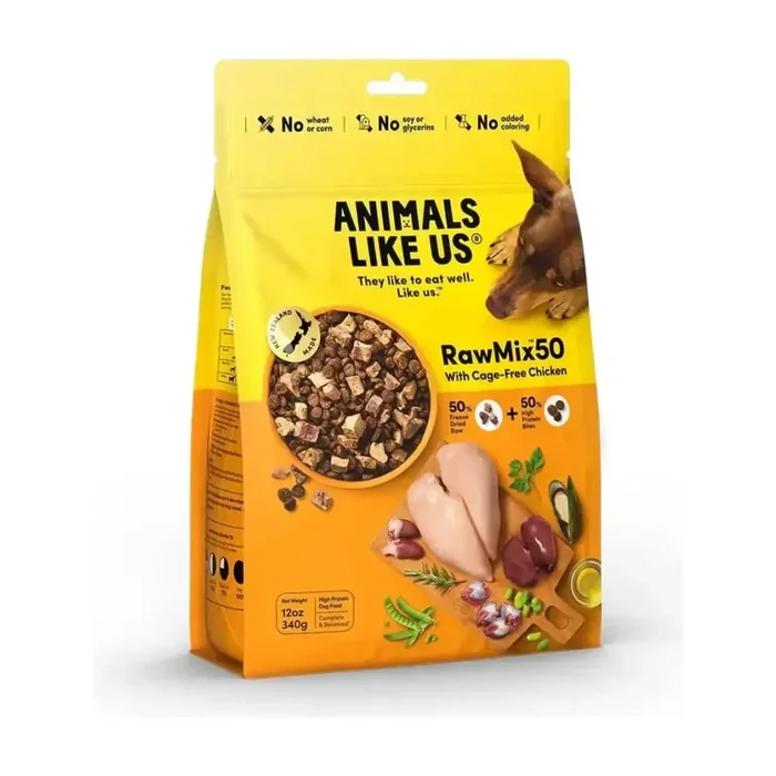 Animals Like Us Freze Dried RawMix50 Cage-Free Chicken Dog