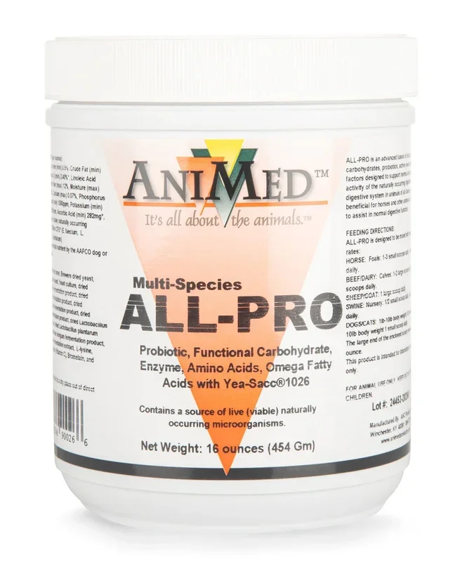 Animed ALL-PRO Probiotic Supplement for Multi-Species Animals