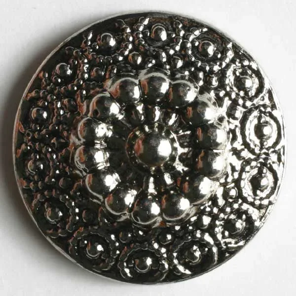 Antique Silver Metal Buttons 1984