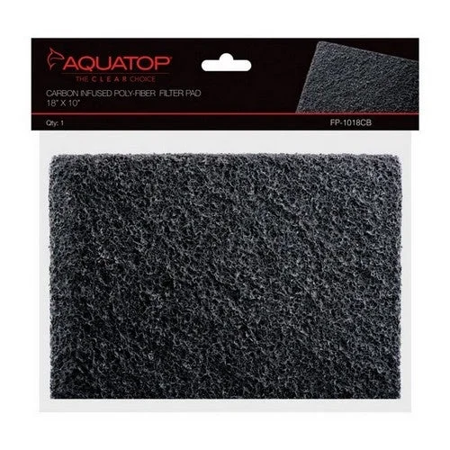 Aquatop, Aquatop Carbon Infused Poly-Fiber Filter Pad, 1 Each / 18 X 10