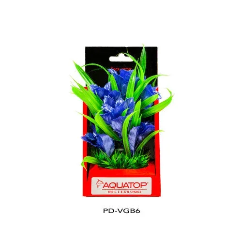 Aquatop, Aquatop Vibrant Garden Plant, Blue, 1 Each/6 in