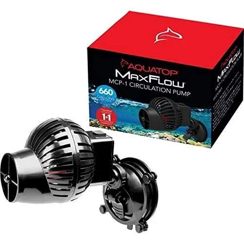 Aquatop Maxflow Circulation Pump Aquarium Powerhead – Black – 25 – 50 Gal
