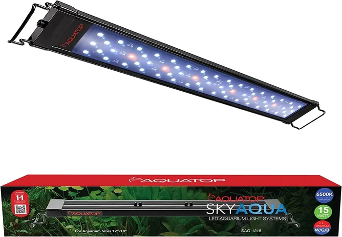 Aquatop Skyaqua Ultrabright LED Aquarium Light System – 12 – 18 In