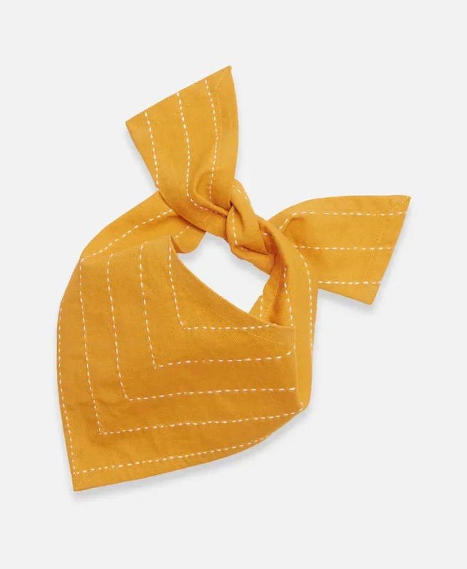 Arrow Dog Bandana in Mustard