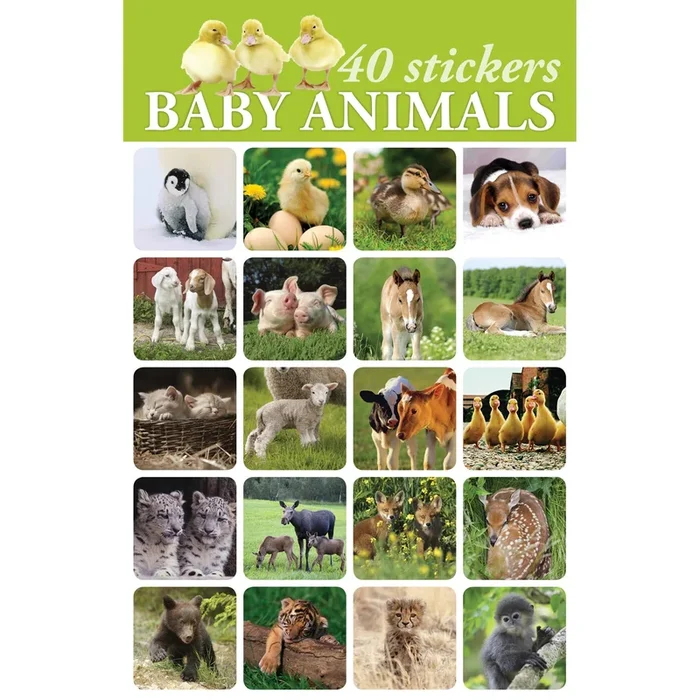 Baby Animals Stickers 2990