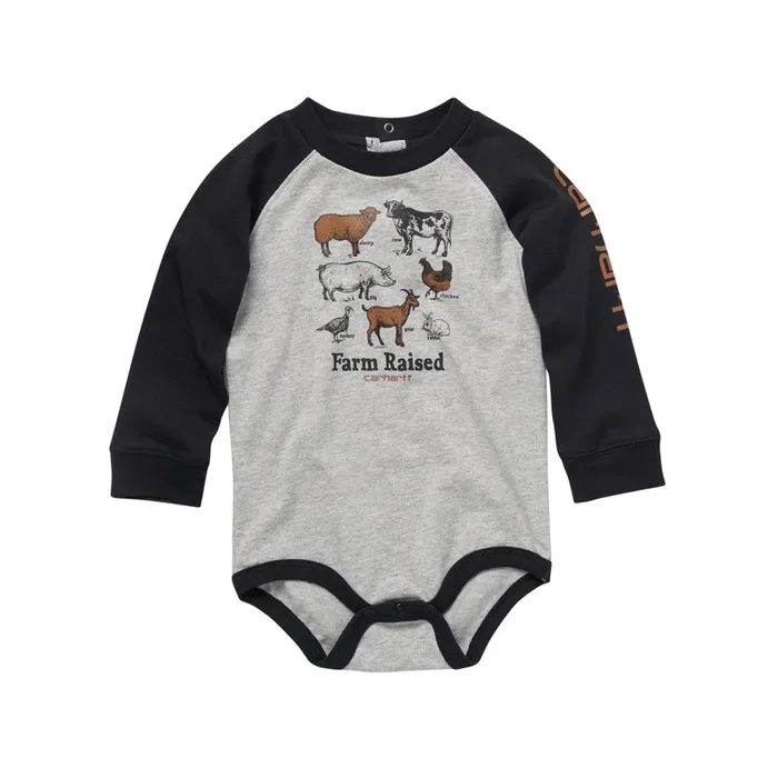 Baby Boy Farm Raised Bodysuit CA6212