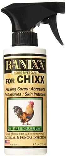 Banixx for Chixx Spray Veterinary Supplies Sprays/Daubers – 8 Oz