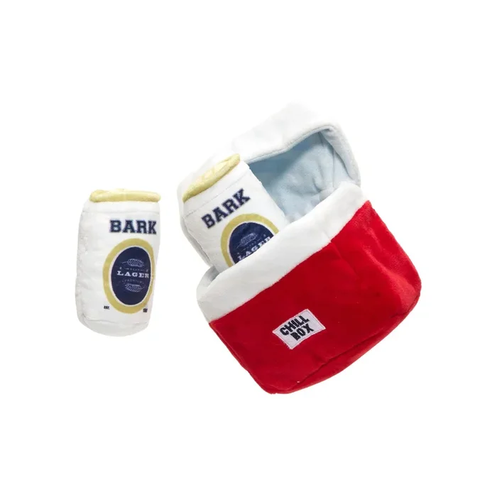 Bark Box Sub-Zero Camping Hero Squeak and Plush Dog Toy