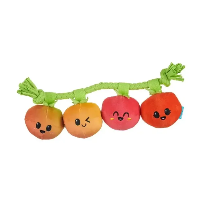 BARK Hairloom Tomatoes Rope Dog Toy