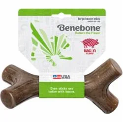 Benebone Dog Chews Bacon Stick – Large