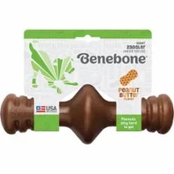 Benebone Dog Chews Zaggler Peanut Butter – Giant Size