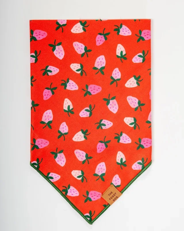 Berry Sweet Dog Bandana (Made in the USA)