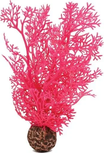 Biorb Sea Fan Aquarium Ornament – Pink – Small