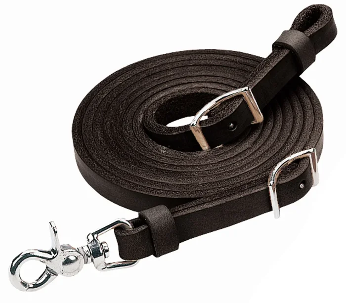 Black Latigo Roper Rein