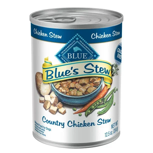Blue Buffalo Blue’s Stew Country Chicken Stew Canned Dog Food, 12.5oz