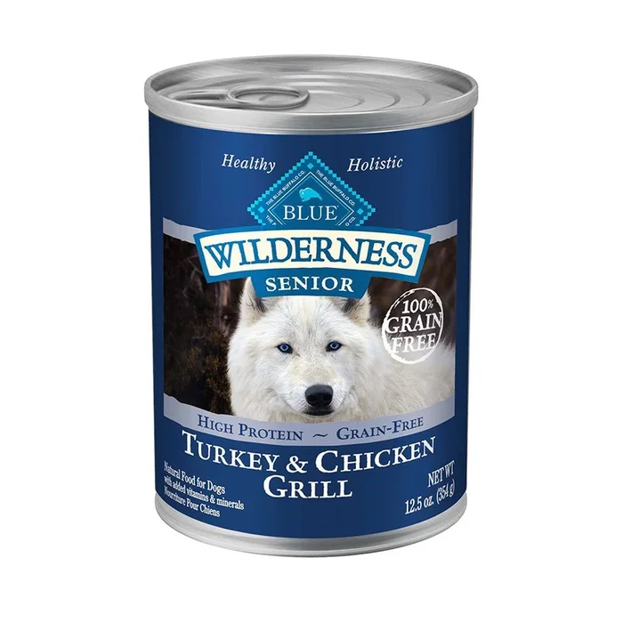 Blue Buffalo Wilderness Grain-Free Canned Senior Dog Food