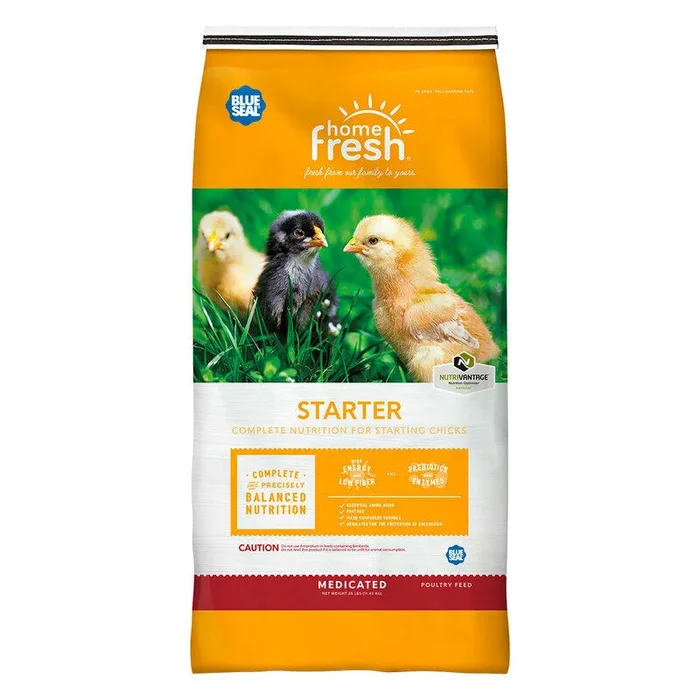 Blue Seal Home Fresh Starter AMP Medicated Meal 50lbs