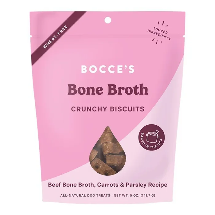 Bocce’s Bakery Bone Broth Dog Treat 5oz