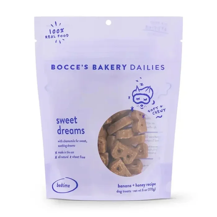 Bocce’s Bakery Dailies Sweet Dreams 6oz Soft & Chewy Dog Treats