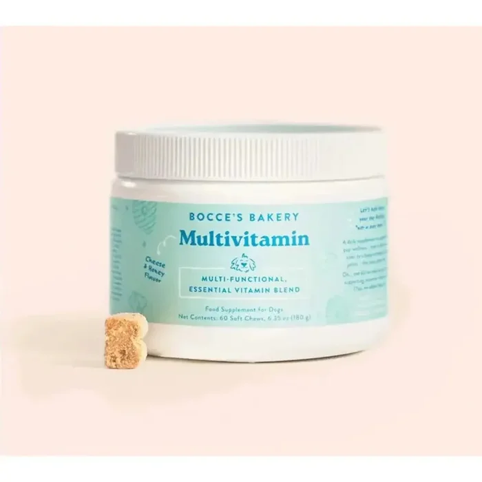 Bocce’s Bakery Multivitamin 60 Count Soft Chew Dog Supplements