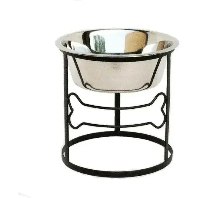 Bone Raised Dog Bowl