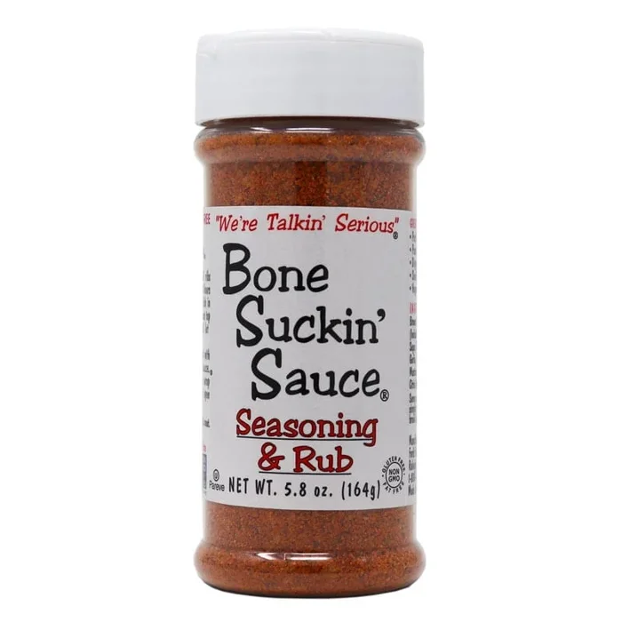 Bone Suckin’ Seasoning & Rub, 5.8 oz.