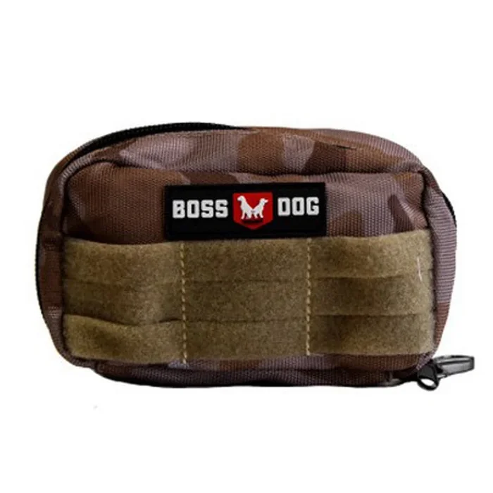 Boss Dog, Boss Dog Tactical Molle Harness Bag, Tan Camo, 1 Each / Small